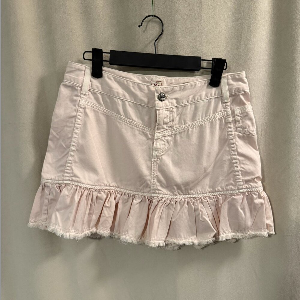 🩰 Joie Mini Skirt – Size 2 – Frilly, Flirty, Fabulous